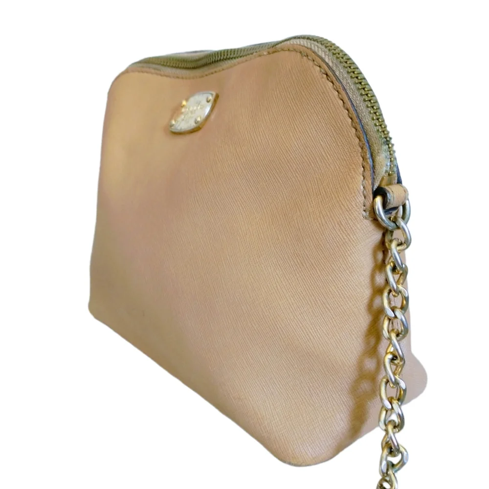 Michael Kors Cindy Dome Leather Crossbody Bag